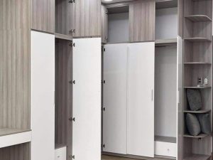 Tủ quần áo gỗ công nghiệp kịch trần