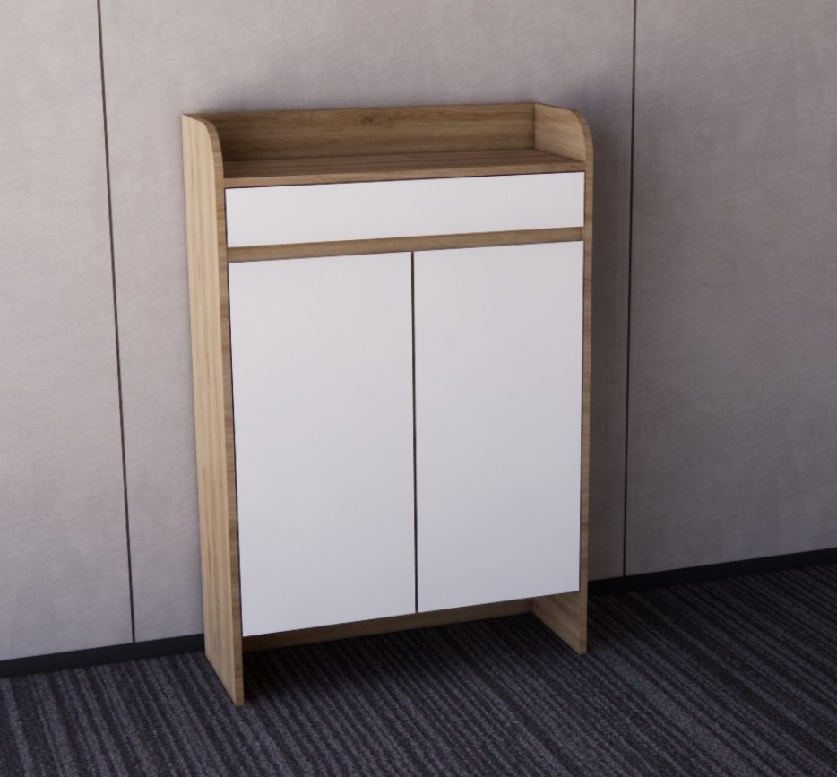 Tủ giày Ván MDF Melamin chống ẩm dán chỉ